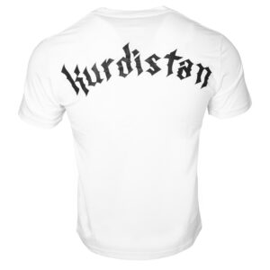 Kurd Wear Collection - T-Shirt Kurdistan Classic White